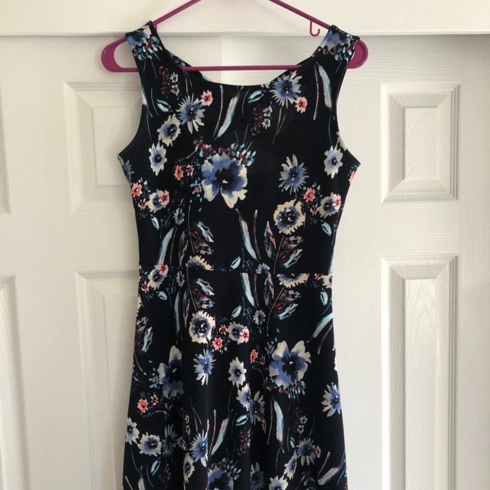Floral Knit Bridal Shower Dress